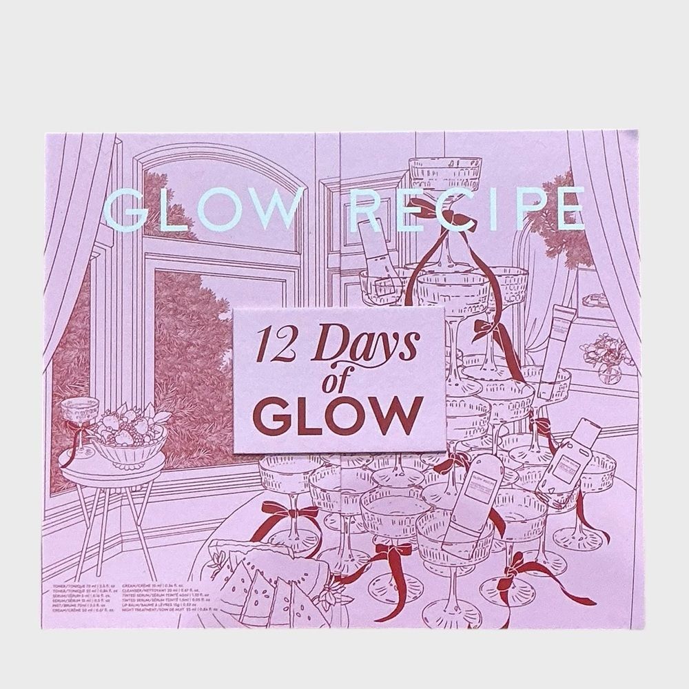 Glow Recipe 12 Days of Glow Skincare Gift Set New Full & Travel Size